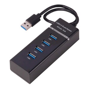 هاب 4‌ پورت USB3.0 با کابل 30 سانتی متر